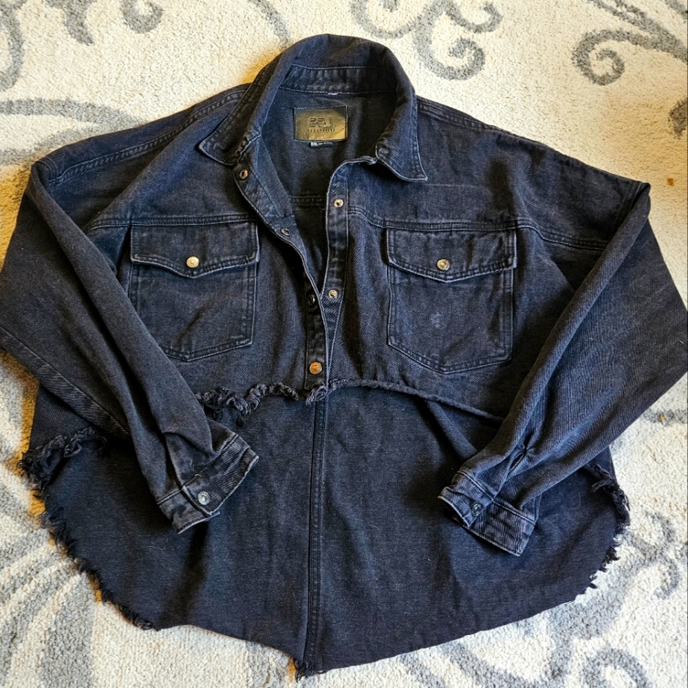 BBJ Distressed Jean Jacket